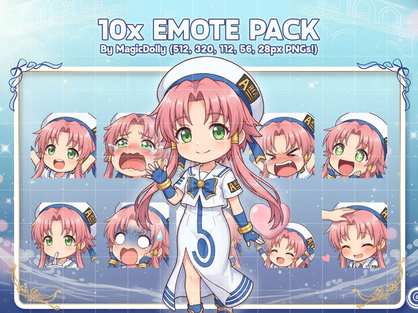 Akari Mizunashi Emote Pack