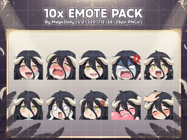 Albedo Emote Pack Hover