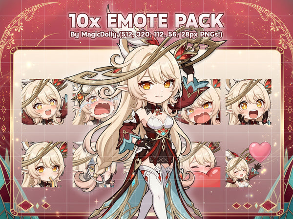 Alice (Genshin) Emote Pack