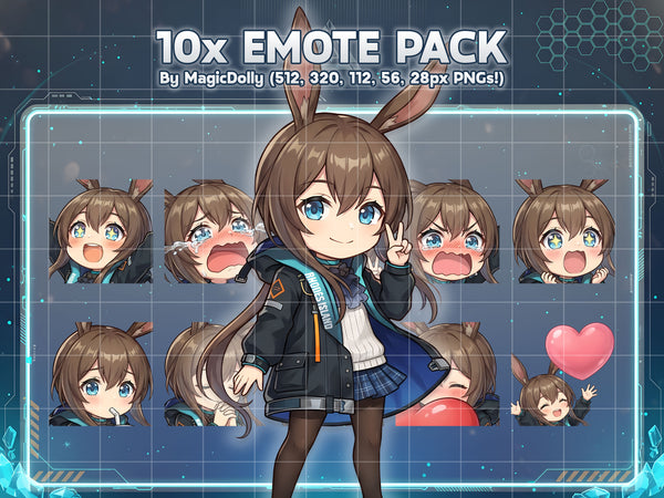 Amiya Emote Pack