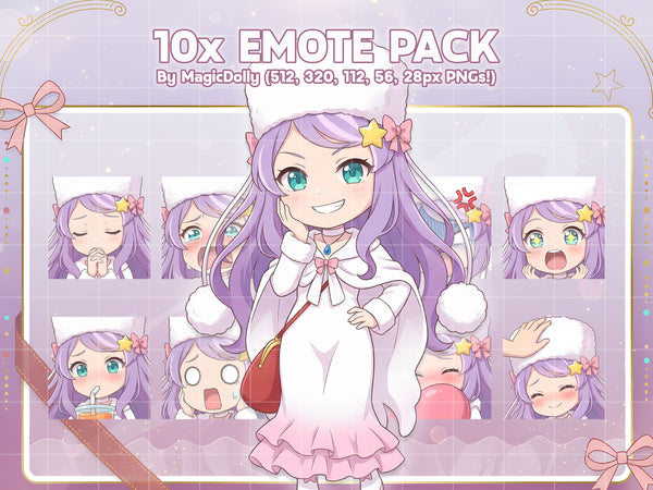 Anastasia Hoshin Emote Pack