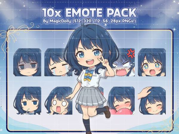 Anna Yanami Emote Pack