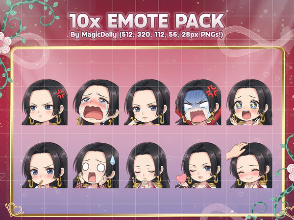 Boa Hancock Emote Pack Hover
