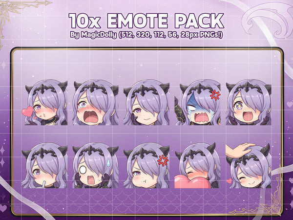 Camilla Emote Pack Hover