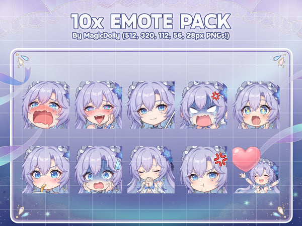 Cantarella Emote Pack Hover
