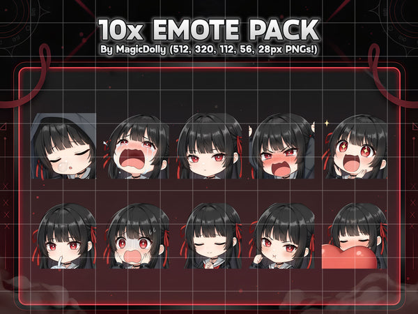 Chisa Emote Pack Hover