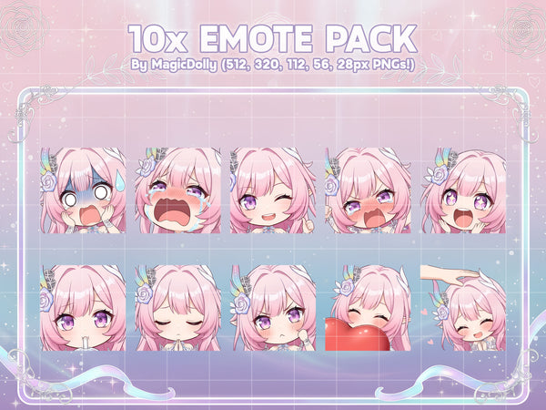 Cyrene Emote Pack Hover