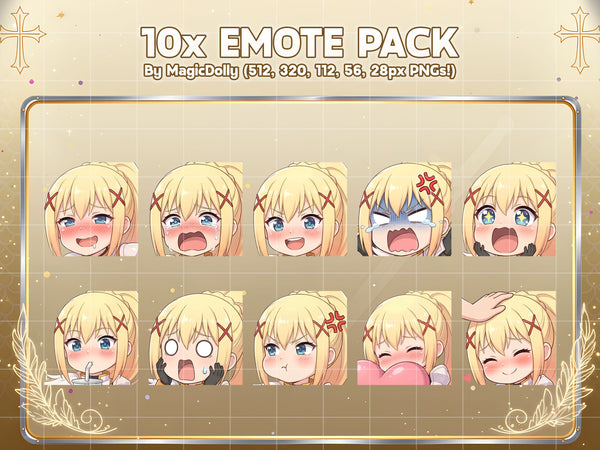 Darkness Emote Pack Hover