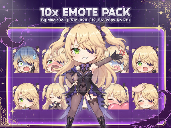 Fischl Emote Pack