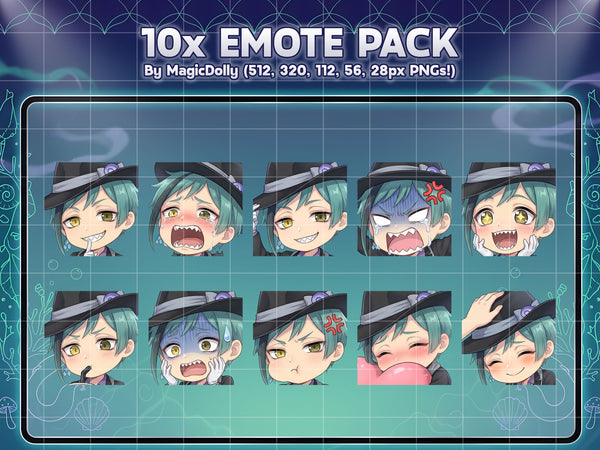 Floyd Leech Emote Pack Hover
