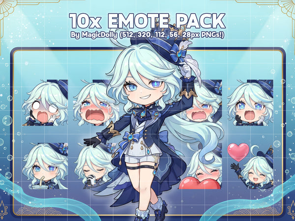 Furina Emote Pack