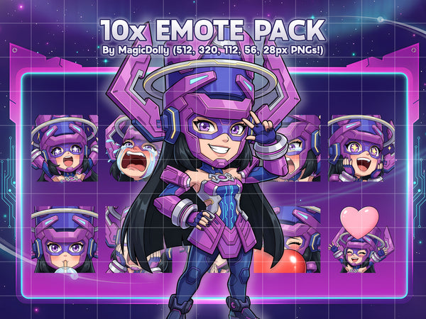 Galacta Emote Pack