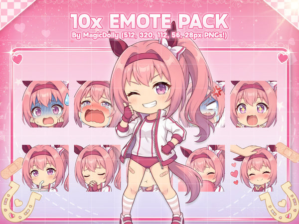 Haru Urara Emote Pack