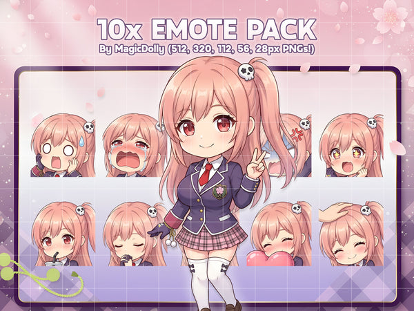 Honoka Emote Pack
