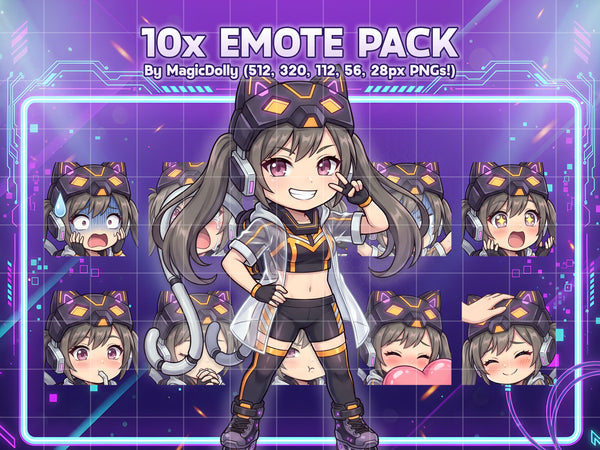 I:P Masquerena Emote Pack