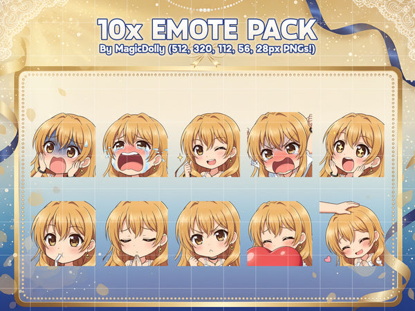 Kaga Kouko Emote Pack Hover