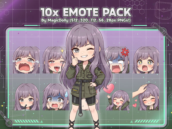 Kaya Emote Pack