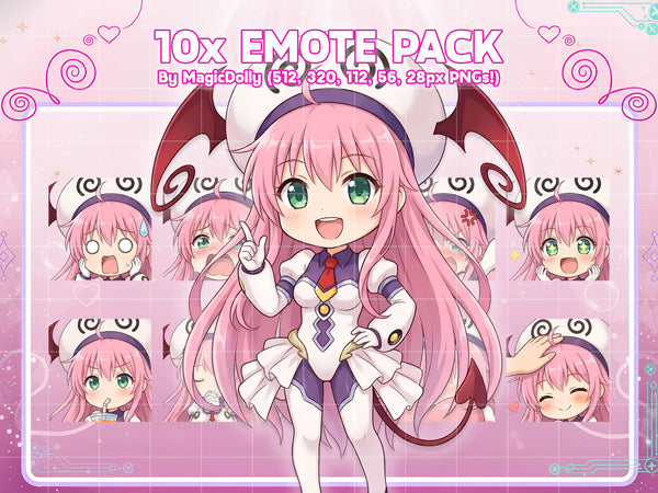 Lala Satalin Deviluke Emote Pack