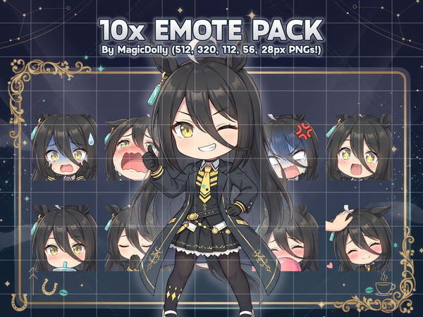 Manhatten Cafe Emote Pack