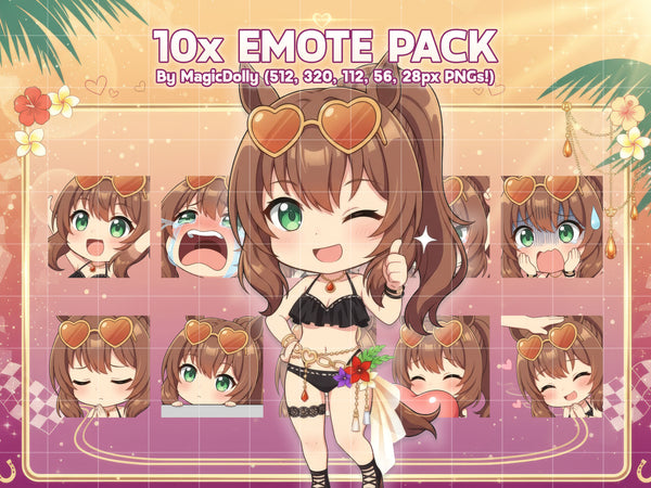 Maruzensky (Summer) Emote Pack