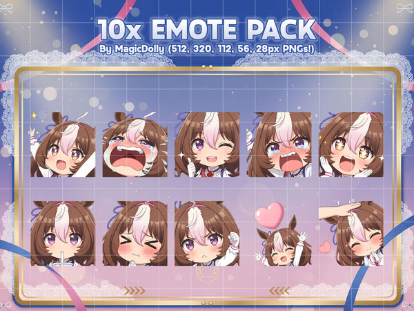 Meisho Doto Emote Pack Hover