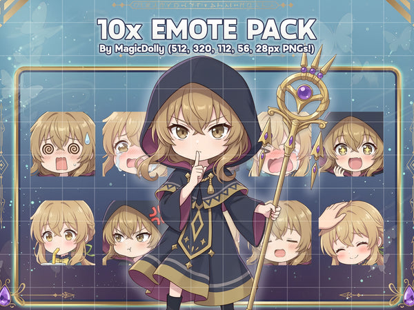 Monica Everett Emote Pack
