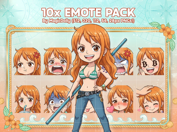 Nami Emote Pack
