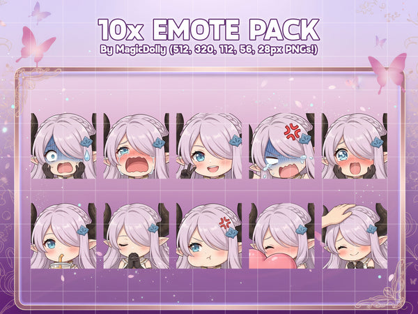 Narmaya Emote Pack Hover