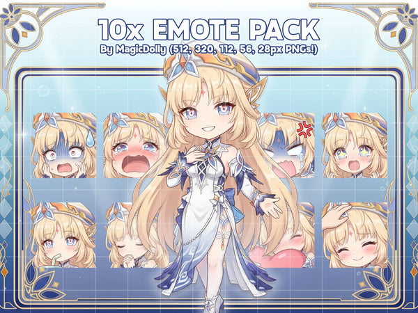Nicole Reeyn Emote Pack