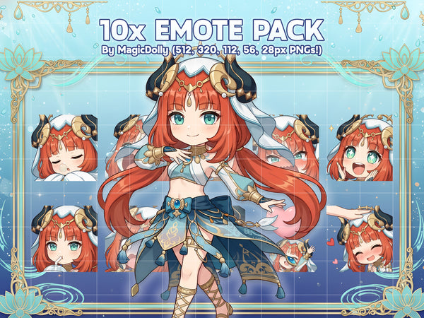 Nilou Emote Pack