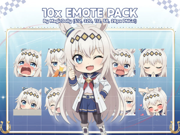 Oguri Cap Emote Pack