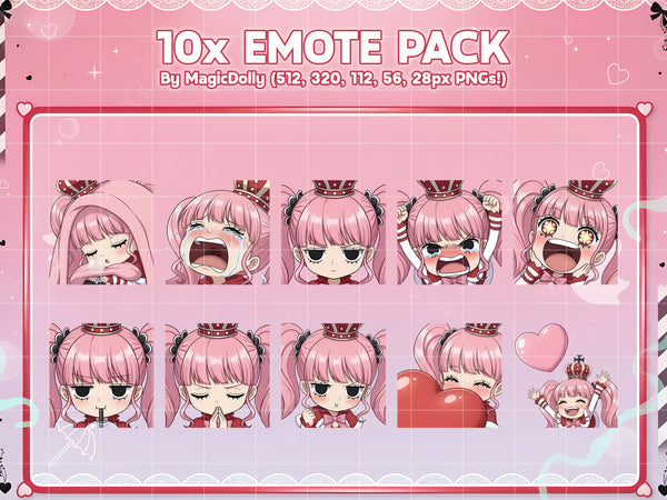 Perona Emote Pack Hover