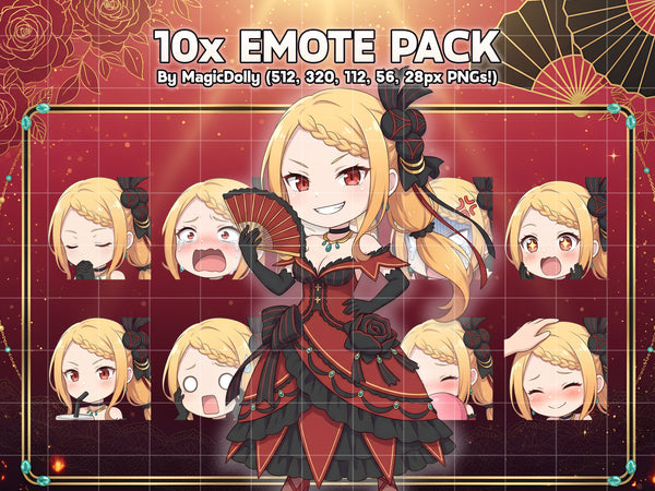 Priscilla Barielle Emote Pack