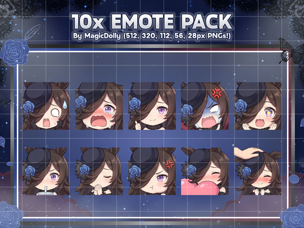 Rice Shower Emote Pack Hover