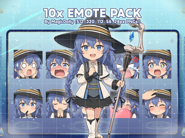 Roxy Migurdia Emote Pack