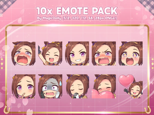 Sakura Bakushin O Emote Pack Hover