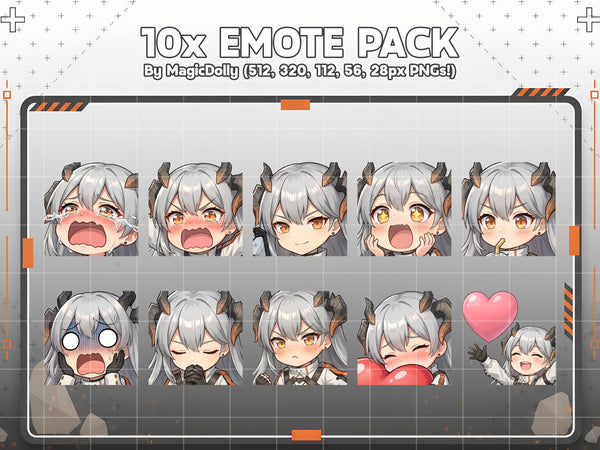 Saria Emote Pack Hover