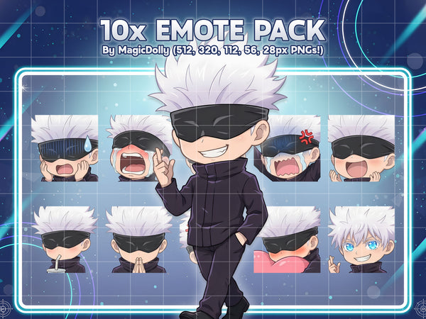 Satoru Gojo Emote Pack