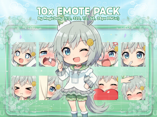 Seiun Sky Emote Pack