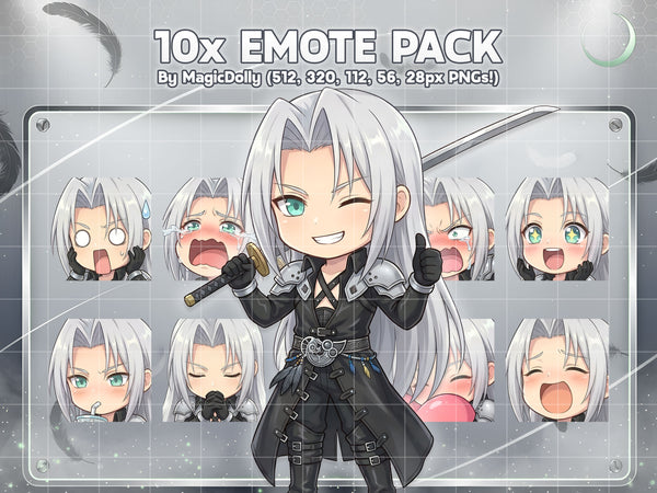 Sephiroth Emote Pack