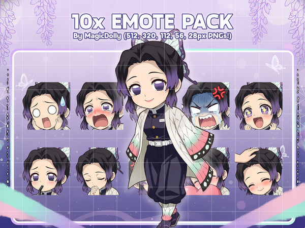 Shinobu Kocho Emote Pack