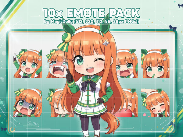 Silent Suzuka Emote Pack