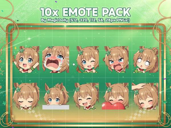 Taiki Shuttle Emote Pack Hover