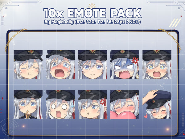 Lena Emote Pack Hover