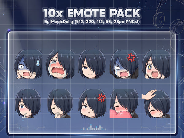 Yu Ishigami Emote Pack Hover