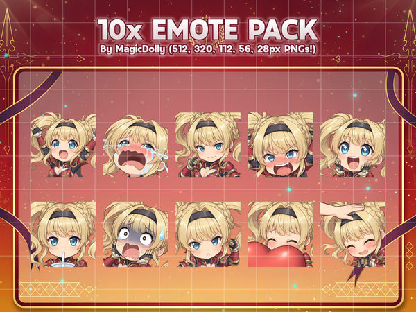 Zeta Emote Pack Hover