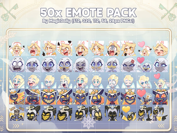 Hazbin Hotel Emote Bundle 2 Hover