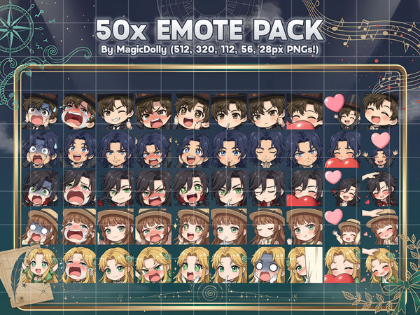 Lord of Mysteries Emote Bundle Hover