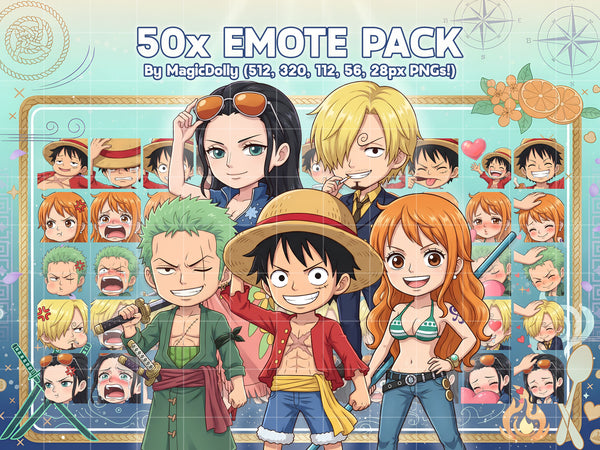 One Piece Emote Bundle