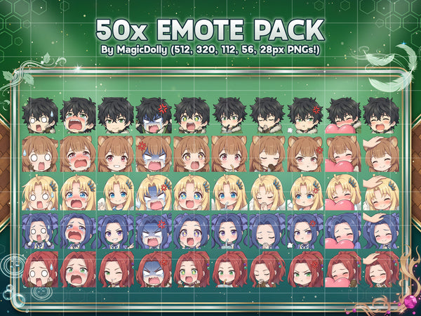 Shield Hero Emote Bundle Hover